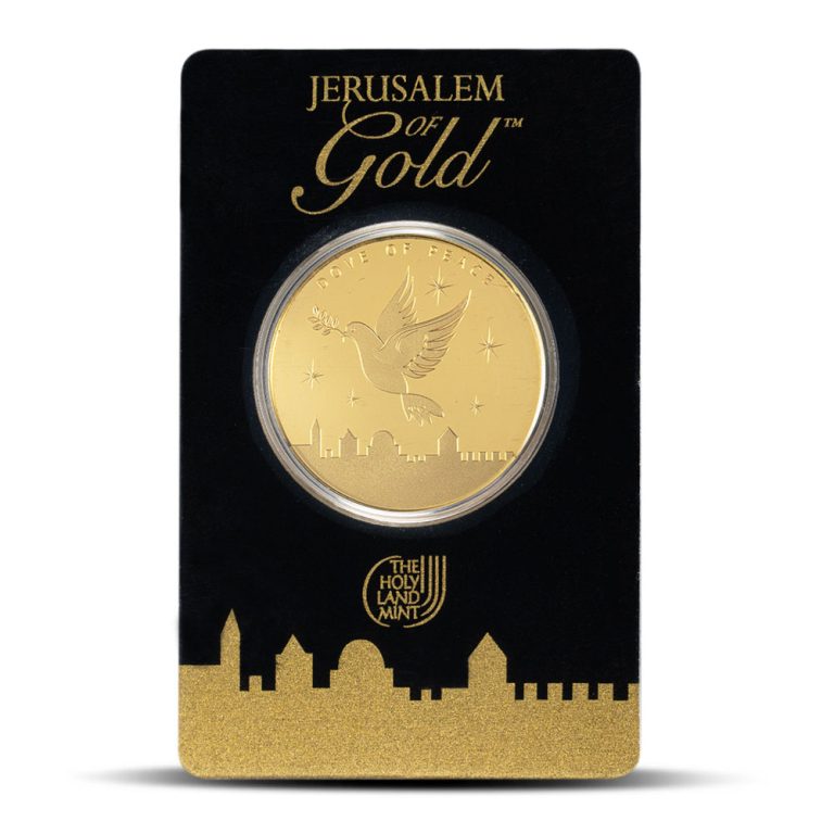 1 oz The Holy Land Mint Gold Round (New w Assay)