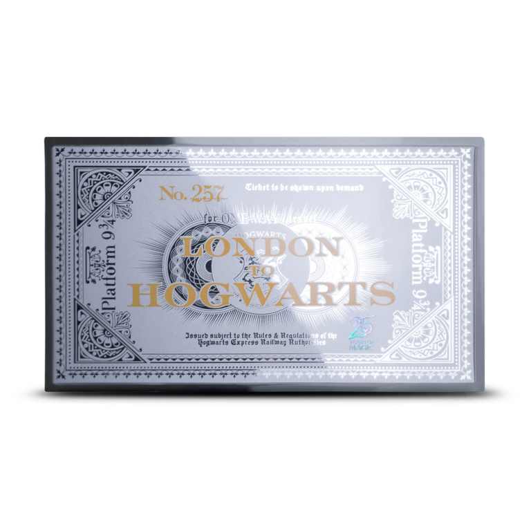 3 Gram Samoa Harry Potter Hogwarts Express Silver Train Ticket Note (Proof-Like)